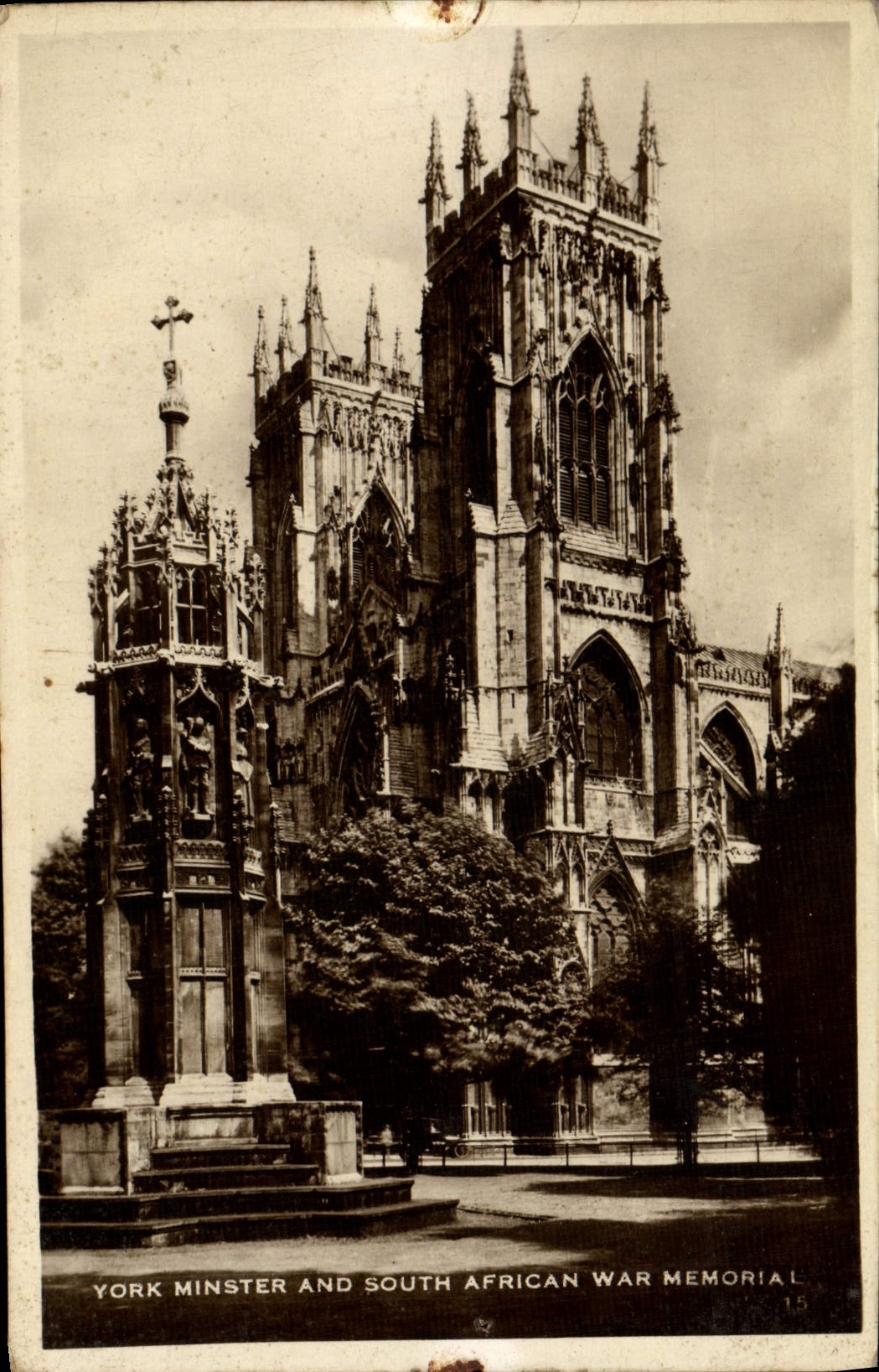 CPA York Minster And South African War Memorial