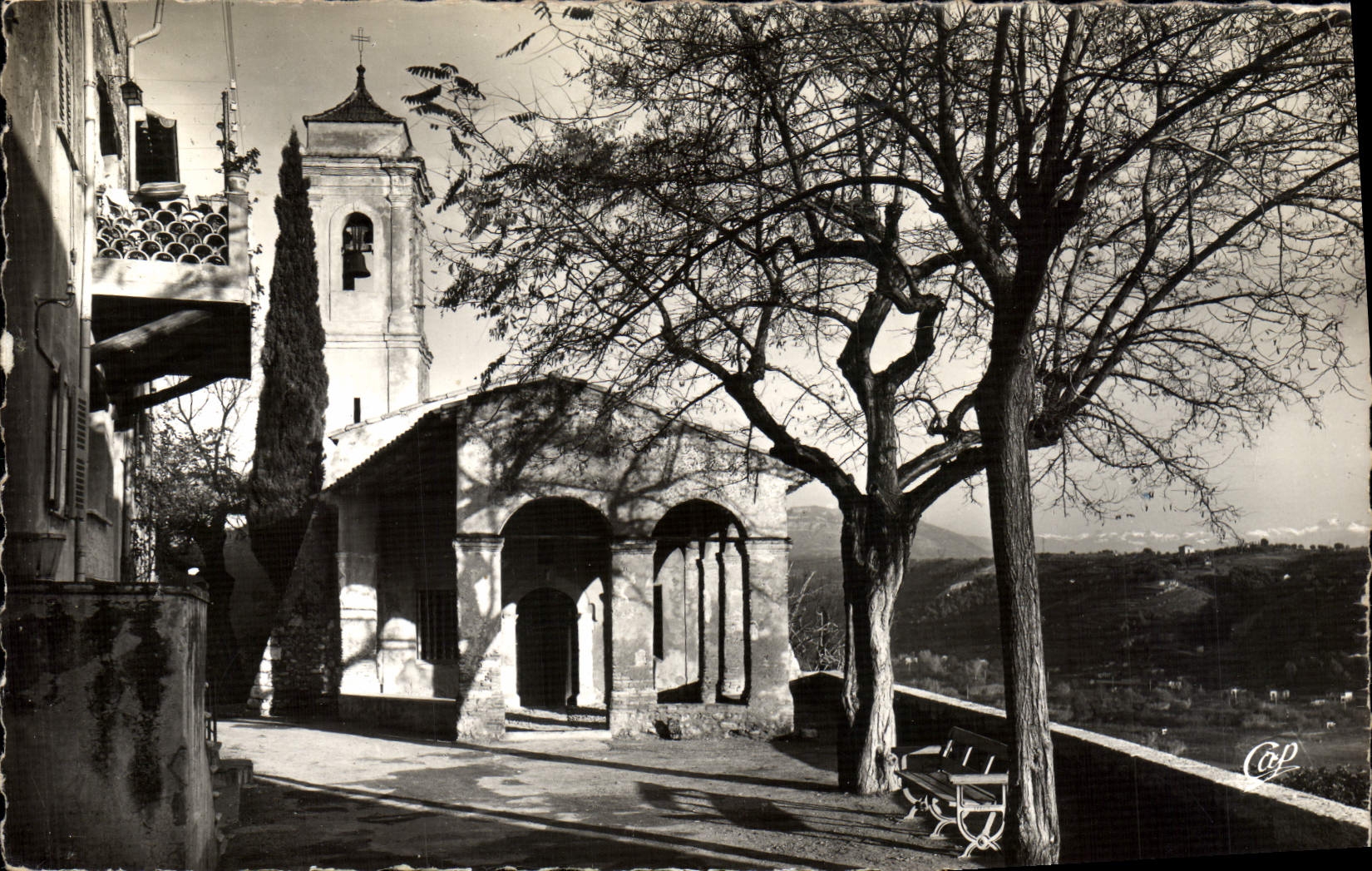 MODERN CARD Cagnes on Sea the ND vault of Protection