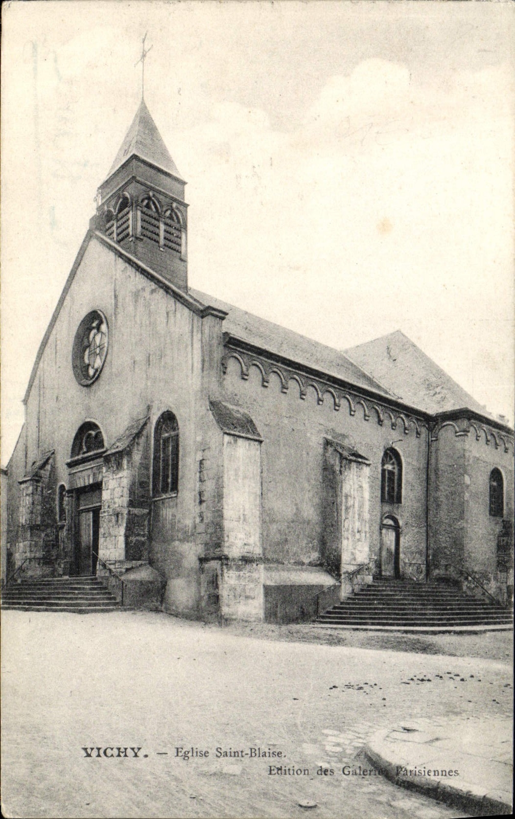 CPA Vichy Eglise Saint Blaise