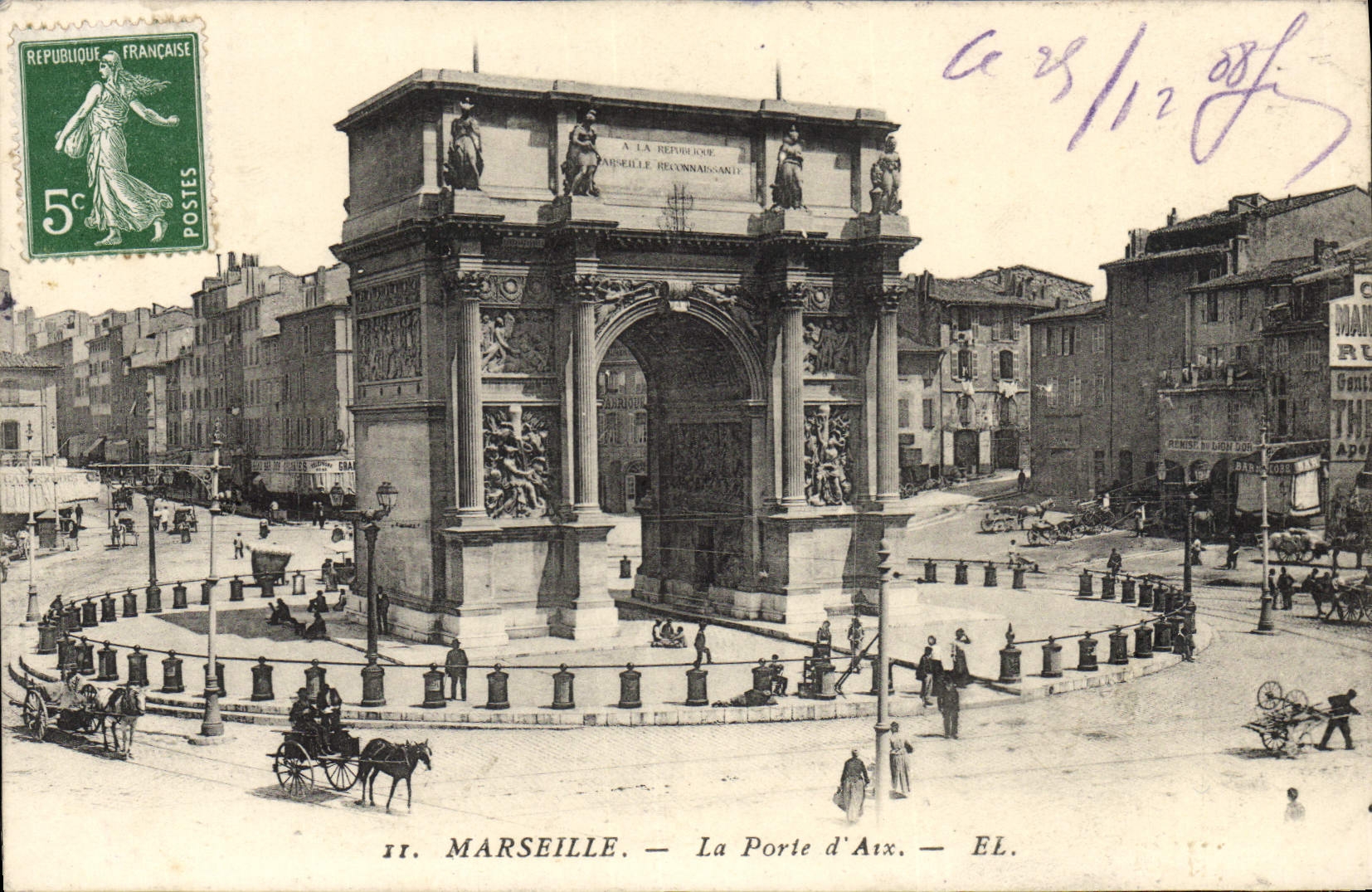 CPA Marseille La Porte d'Aix