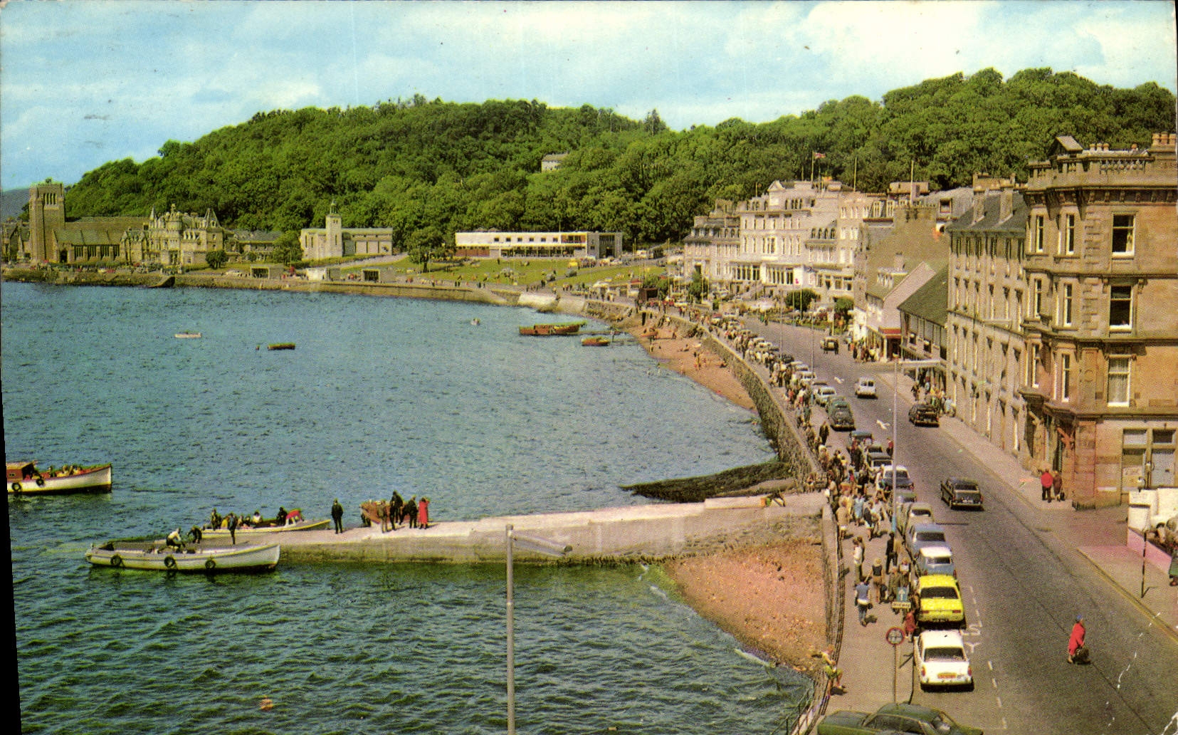 MODERN CARD Oban Esplanade From The South