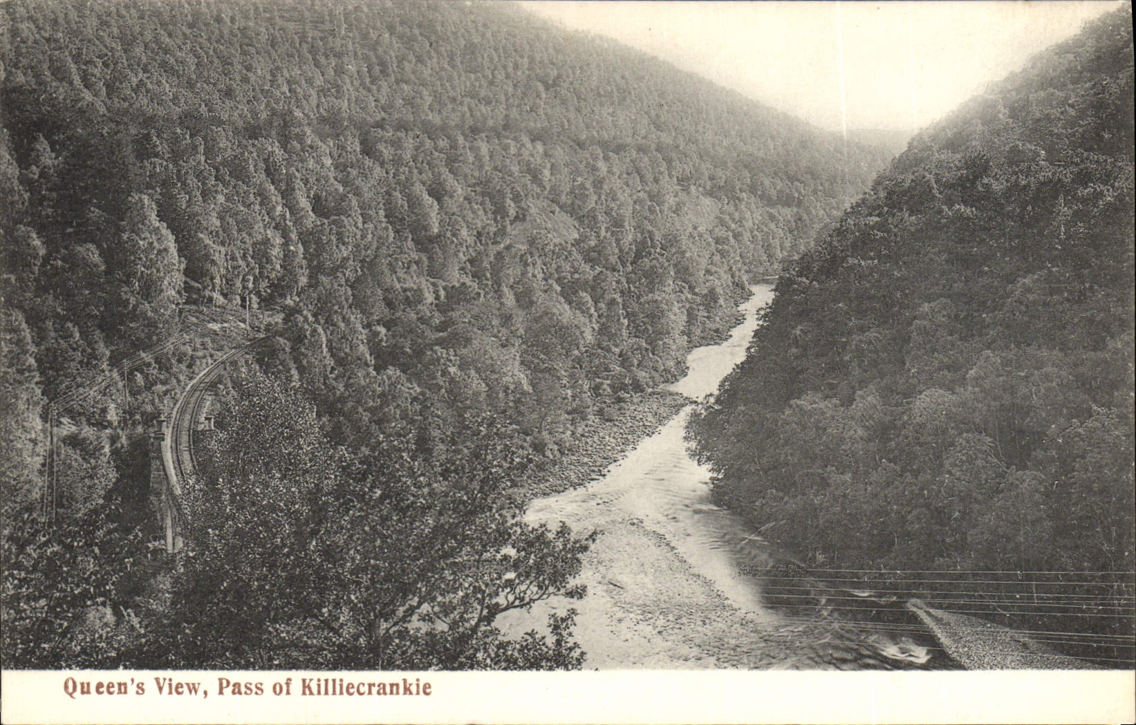 POSTAL de la VENDIMIA no de la opinión de Killiecrankie Queen S