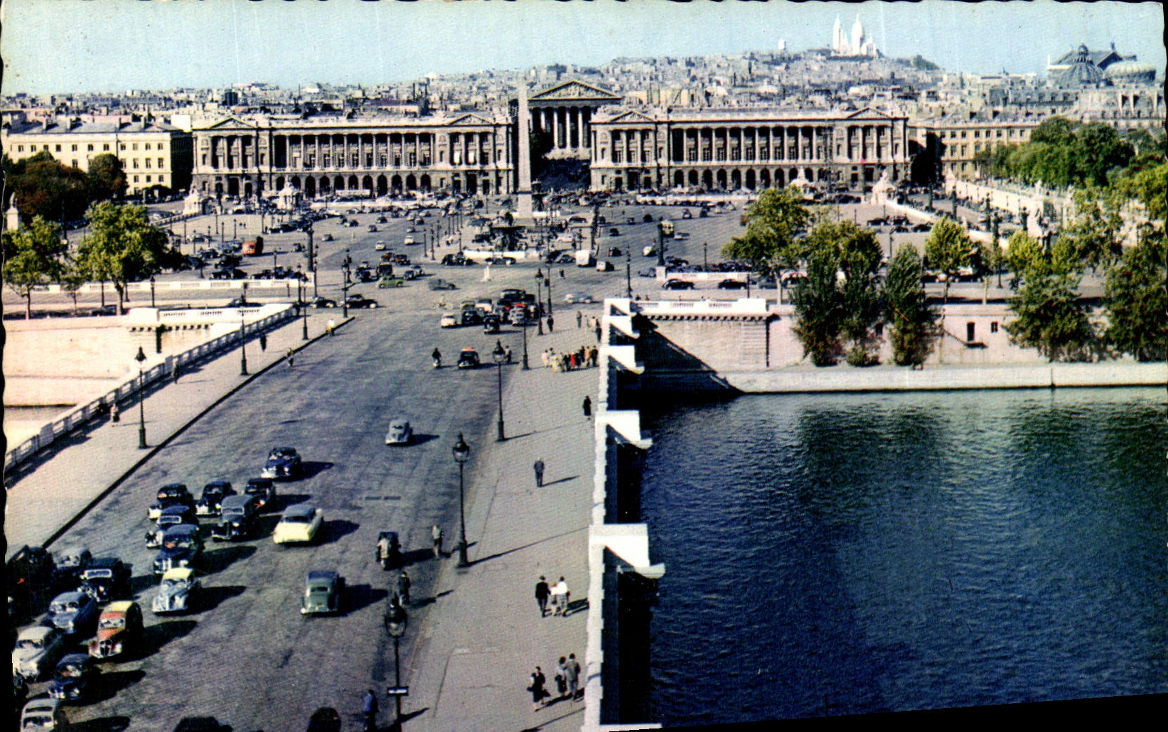 MODERN CARD Paris Places kla Concorde