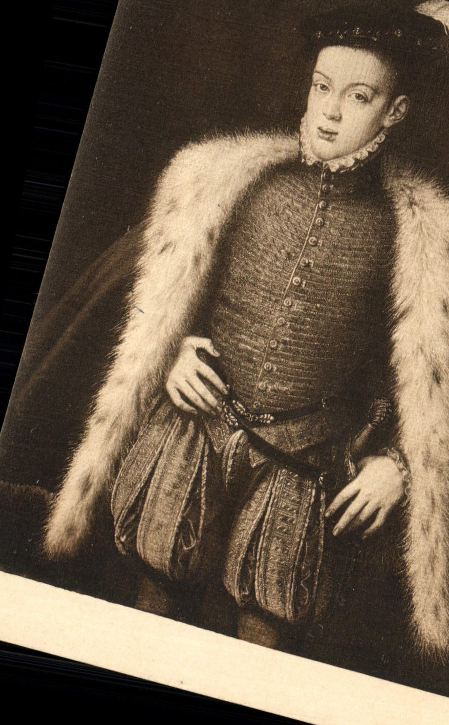 VINTAGE POSTCARD Sanchez Coello Museo Del Prado