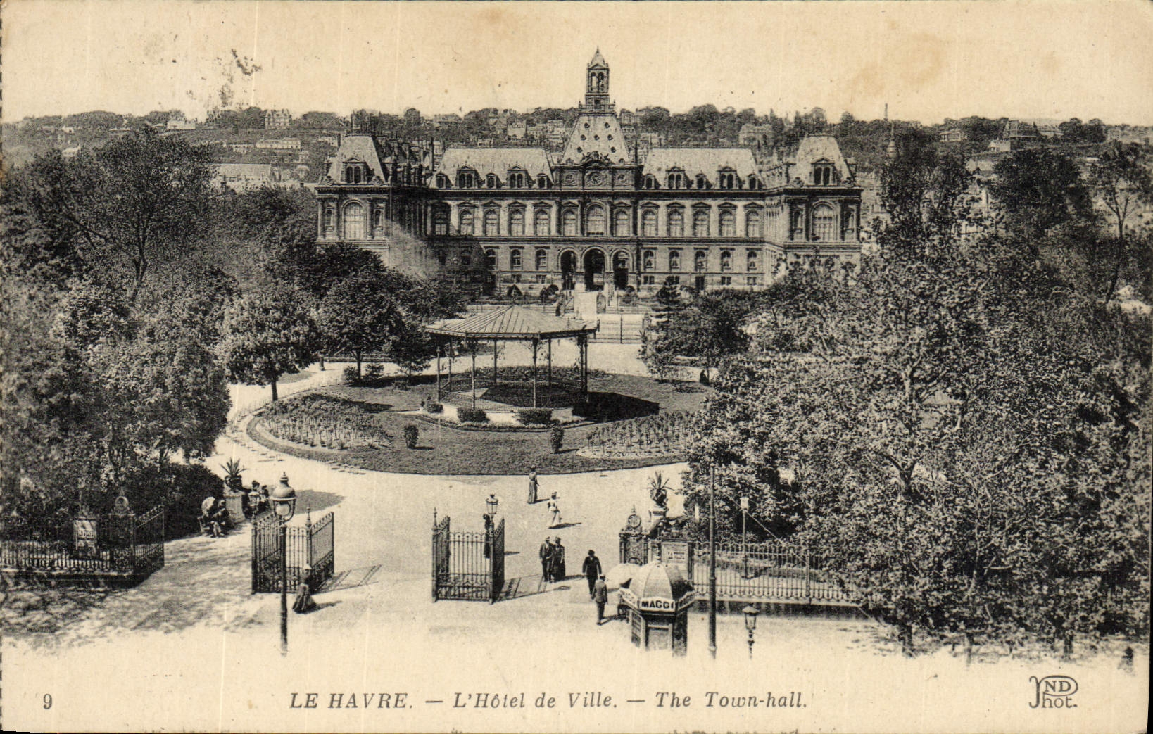 CPA La Havre L'Hotel de Ville Maggi