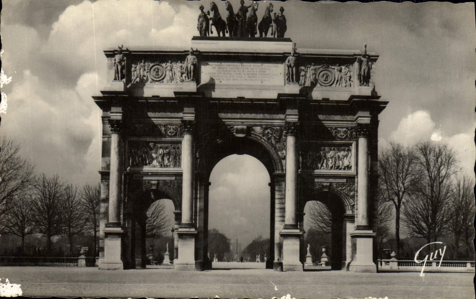 CPM Paris Et Ses Merveilles Arc De Triomphe du Carrousel