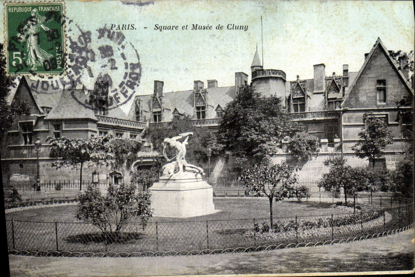 CPA Paris Square et Musee de Cluny