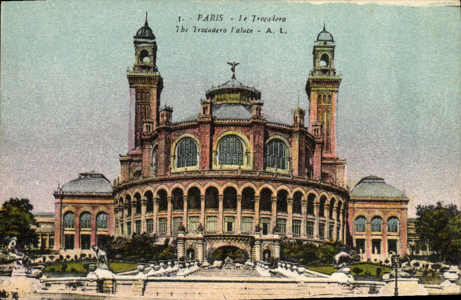 CPA Paris Le Trocadero