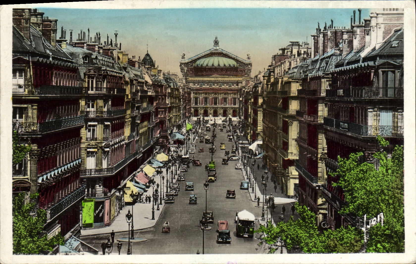 CPA Paris Avenue De L'Opera