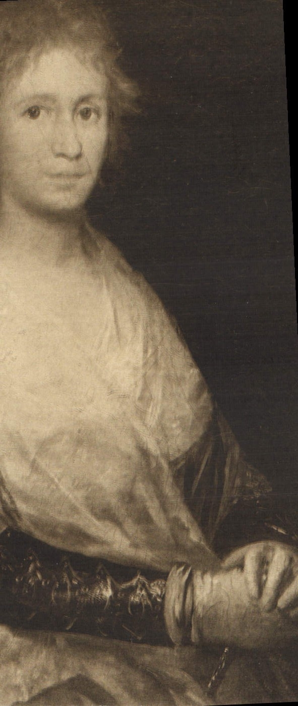 VINTAGE POSTCARD Gave Josefa Bayeu esposa of Goya Museo del Prado