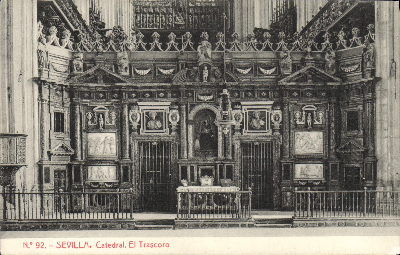 CPA Sevilla Catedral Et Trascoro