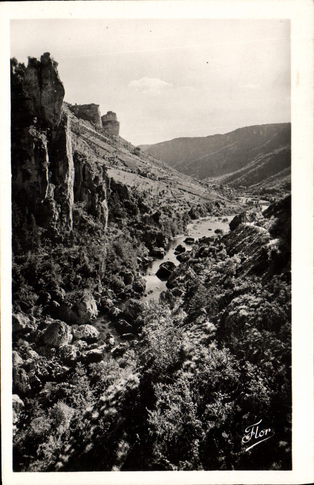 MODERN CARD Gorges of the Tarn the Step De Soucy