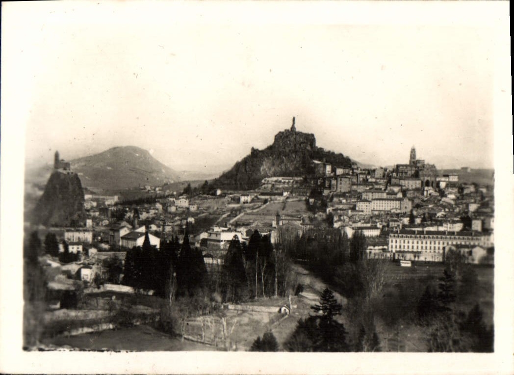 MODERN CARD Puy View Taken of Espaly