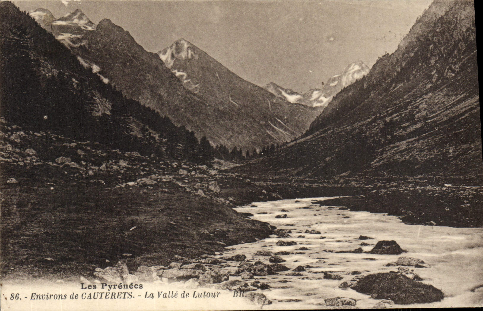 CPA Les Pyrenees Environs De Cauterets La Valle De Lutour