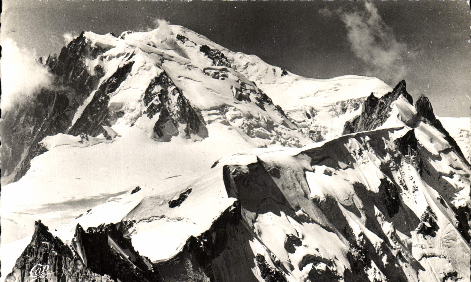 CPM Chamonix Mont Blanc Teleferique De l'Aiguille Du Midi Le mont Blanc