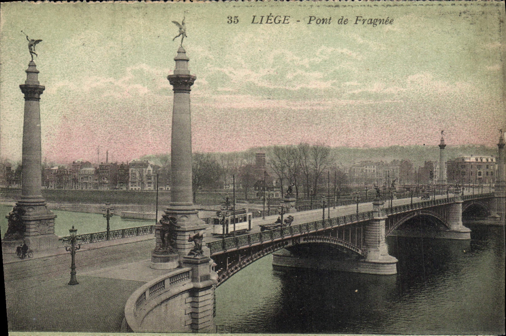 CPA Liege Pont De Fragnee