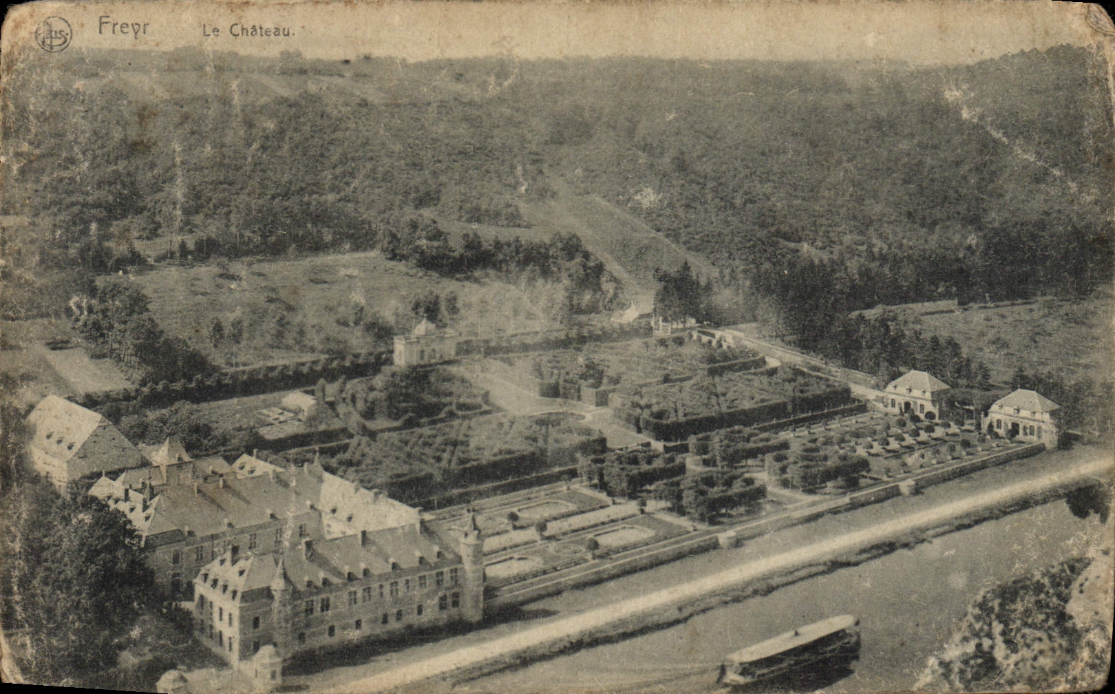 VINTAGE POSTCARD Freyr the Castle