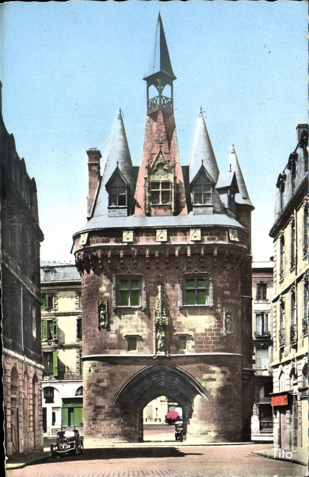 CPM Bordeaux Porte Du Palais