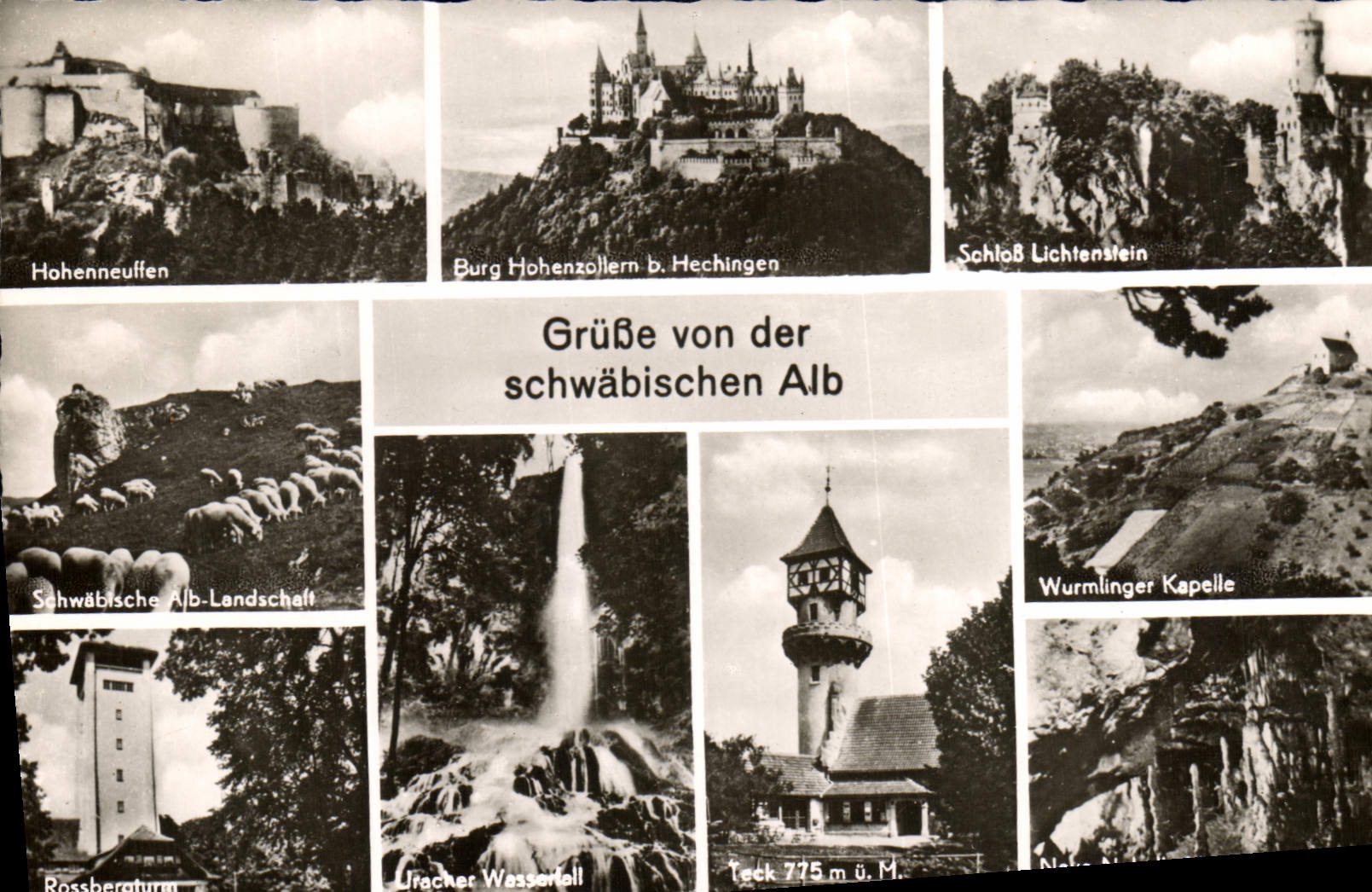 CPM Grusse Von Der Schwabischen alb