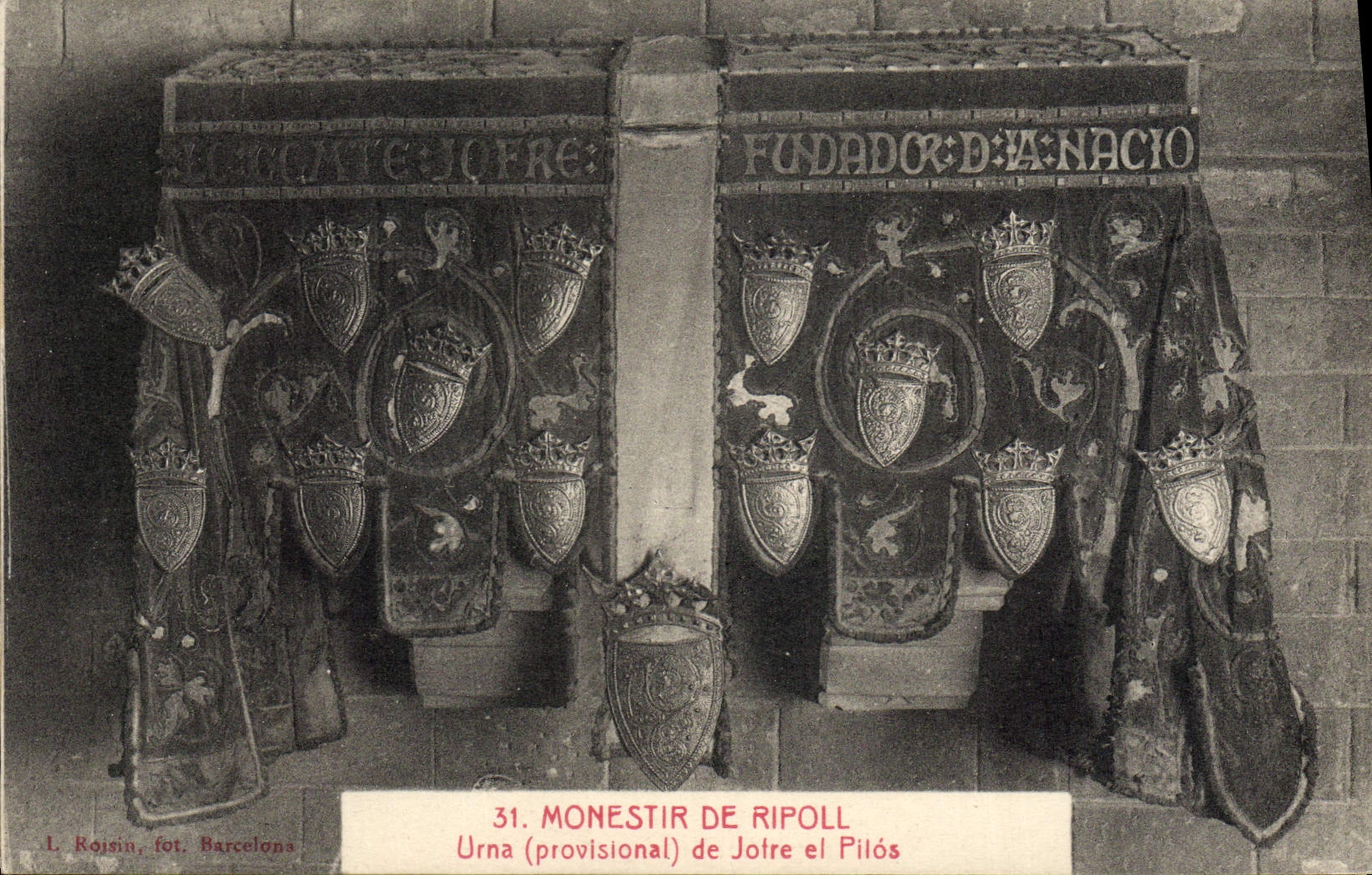 CPA Monestir De Ripoll Urna De Jofre El Pilos