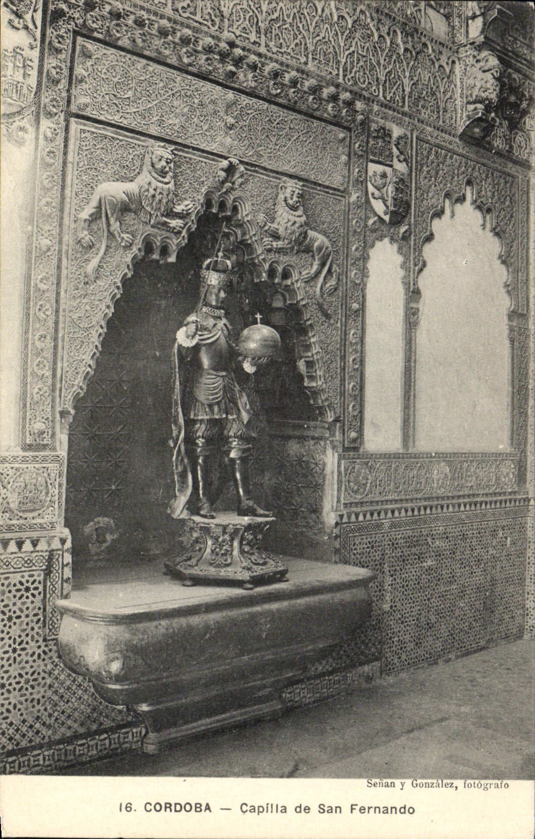 POSTAL Córdoba Capilla De San Fernando de la VENDIMIA