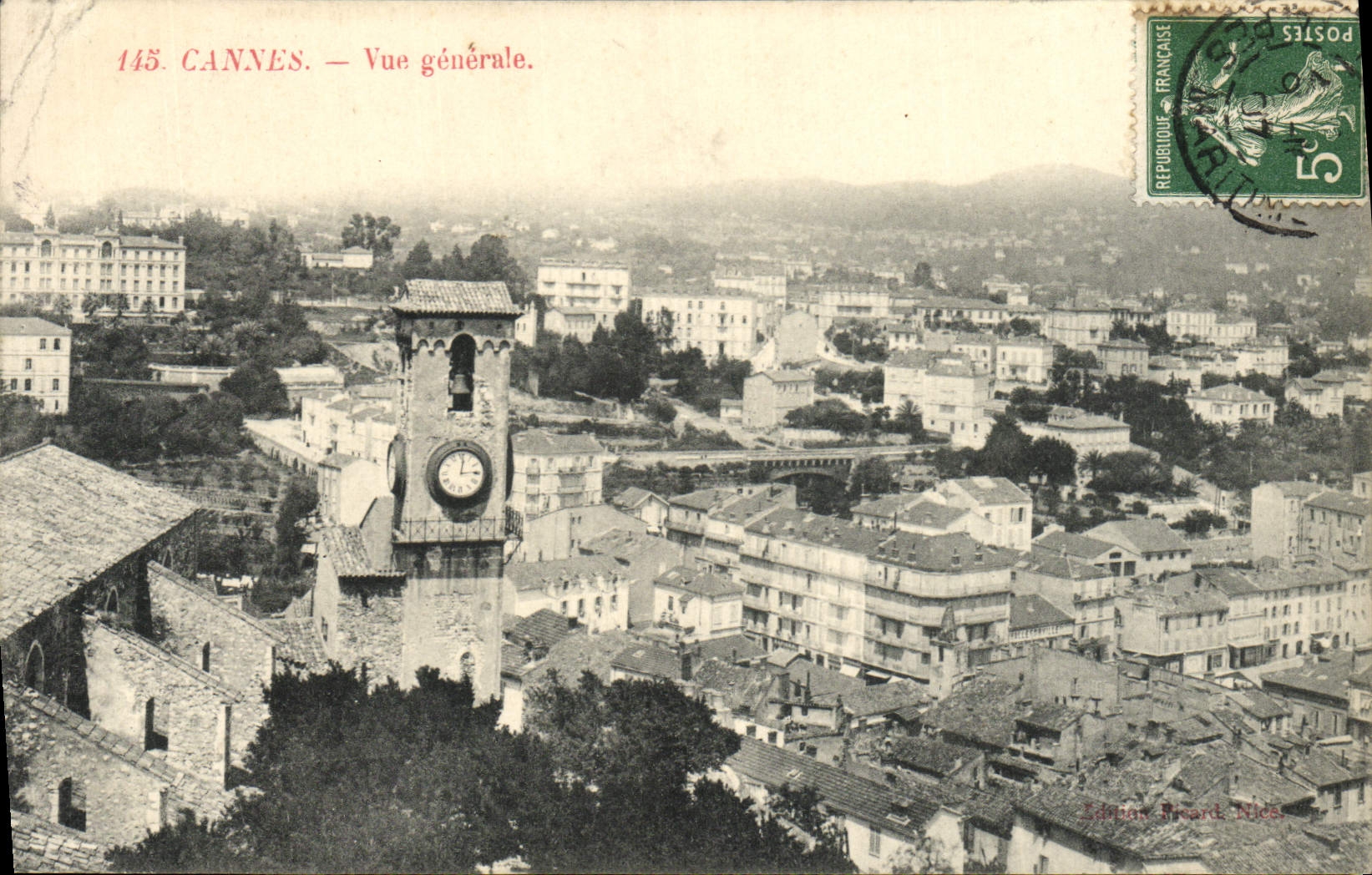 CPA Cannes Vue Generale