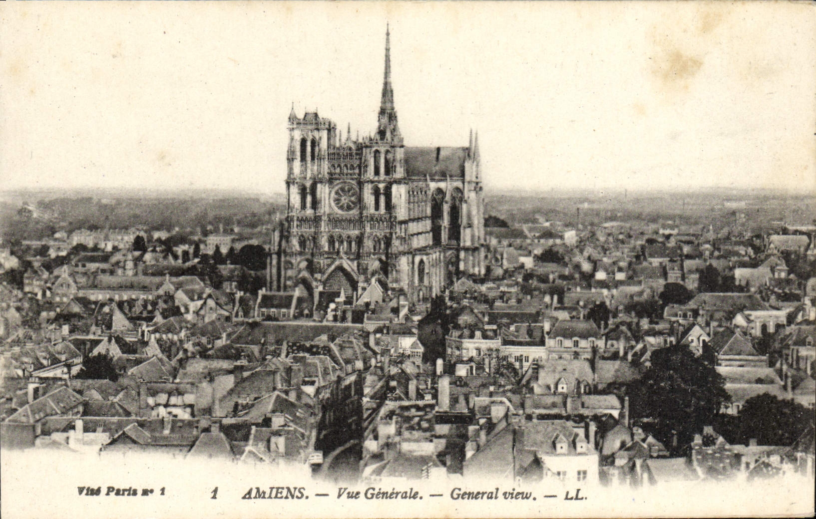 CPA Amiens Vue Generale