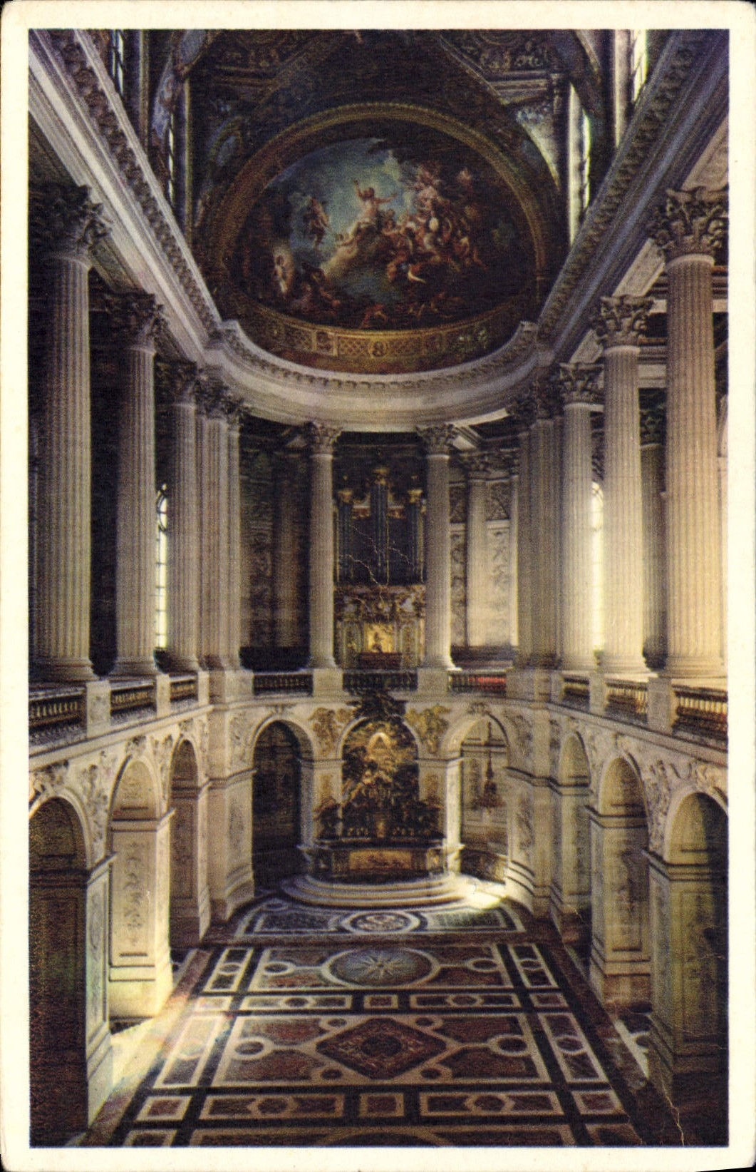 CPA Chateau De Versailles La Chapelle