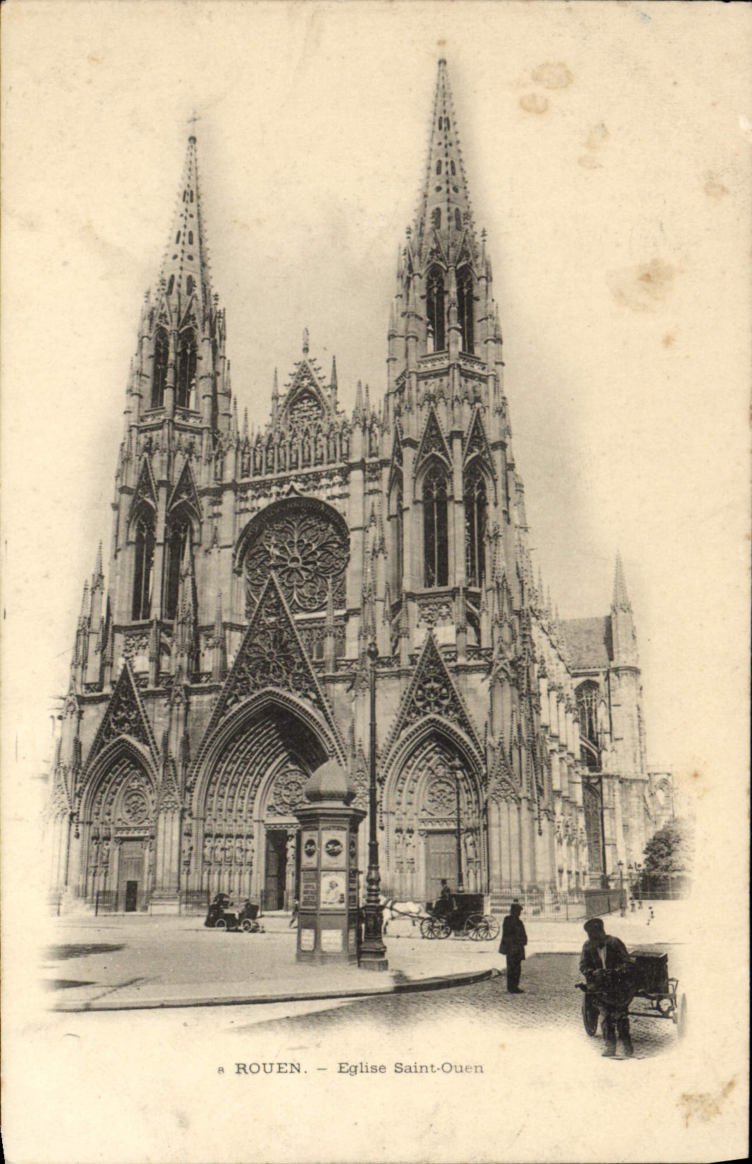 CPA Rouen Eglise Saint Ouen