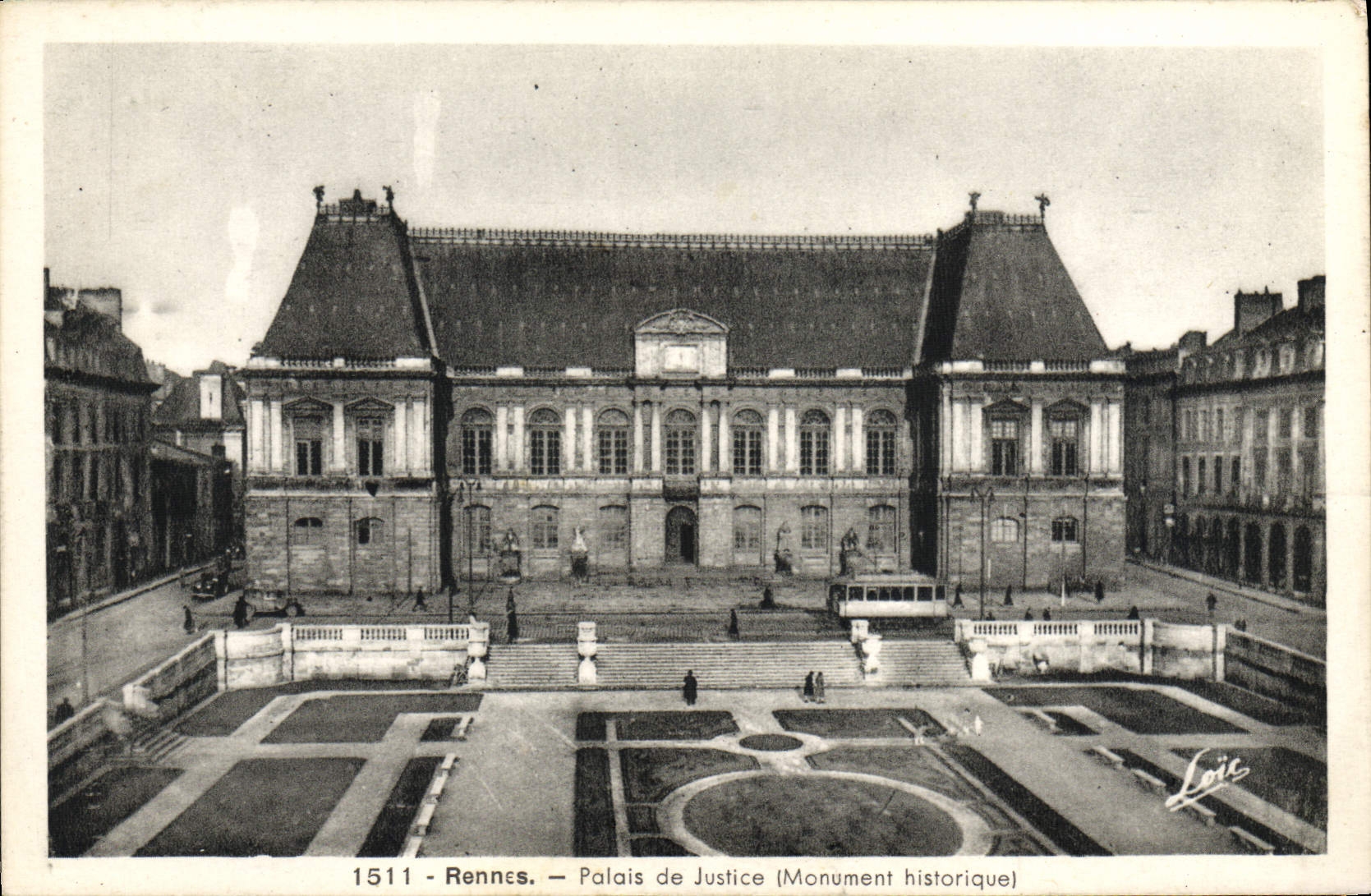 CPA Rennes Palais de Justice