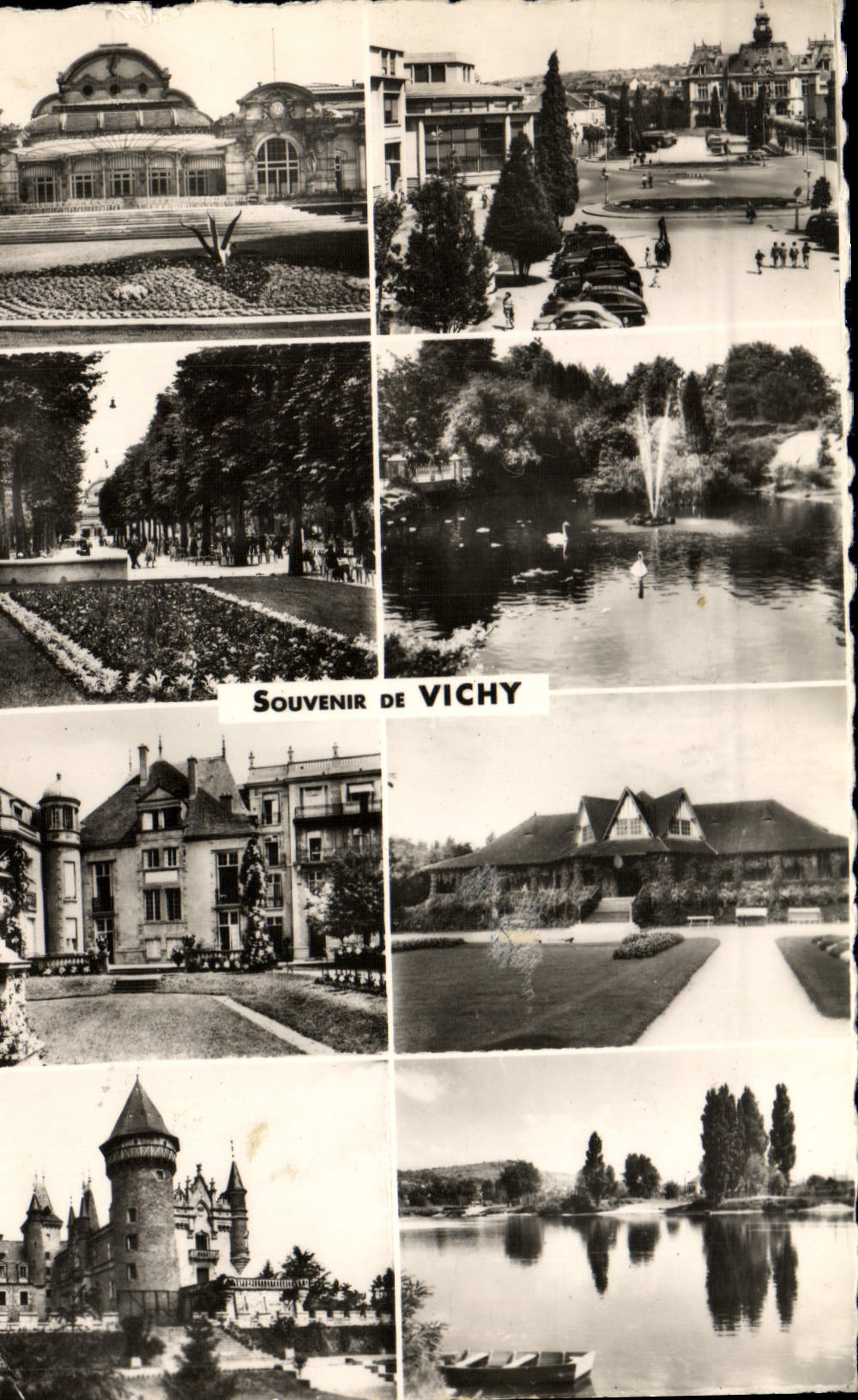 CPM Vichy Casino Place de l'hotel de ville Parc du casino Bassin Hotel Sevigne Golf