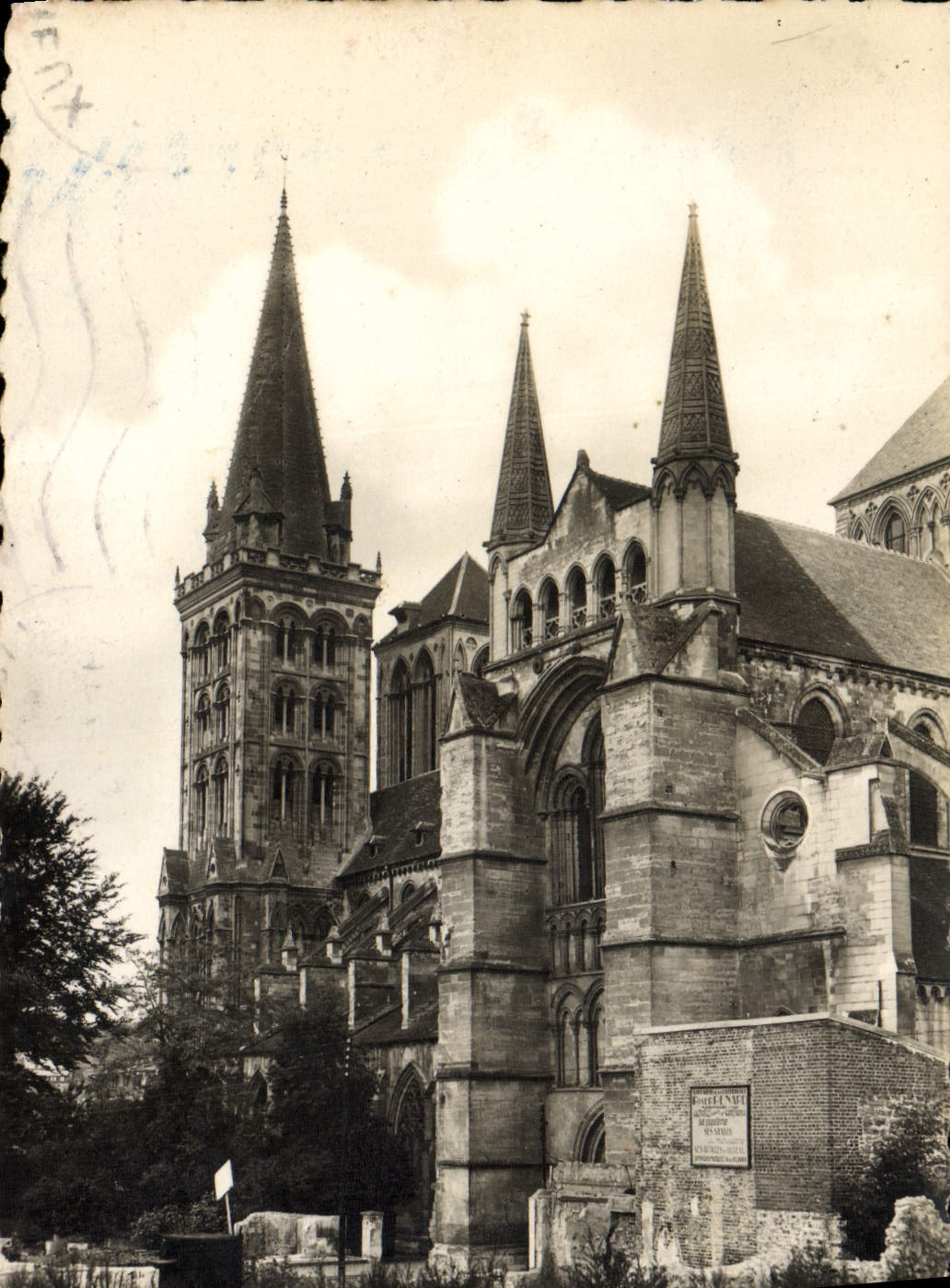 MODERN CARD Lisieux the Cathedral