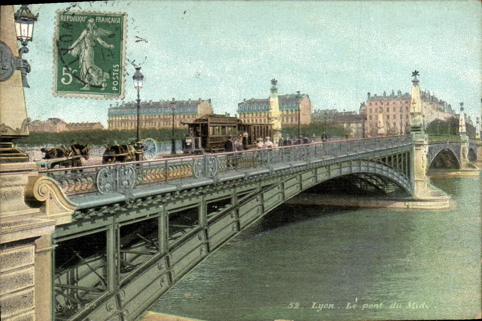 CPA Lyon Le pont du Midi