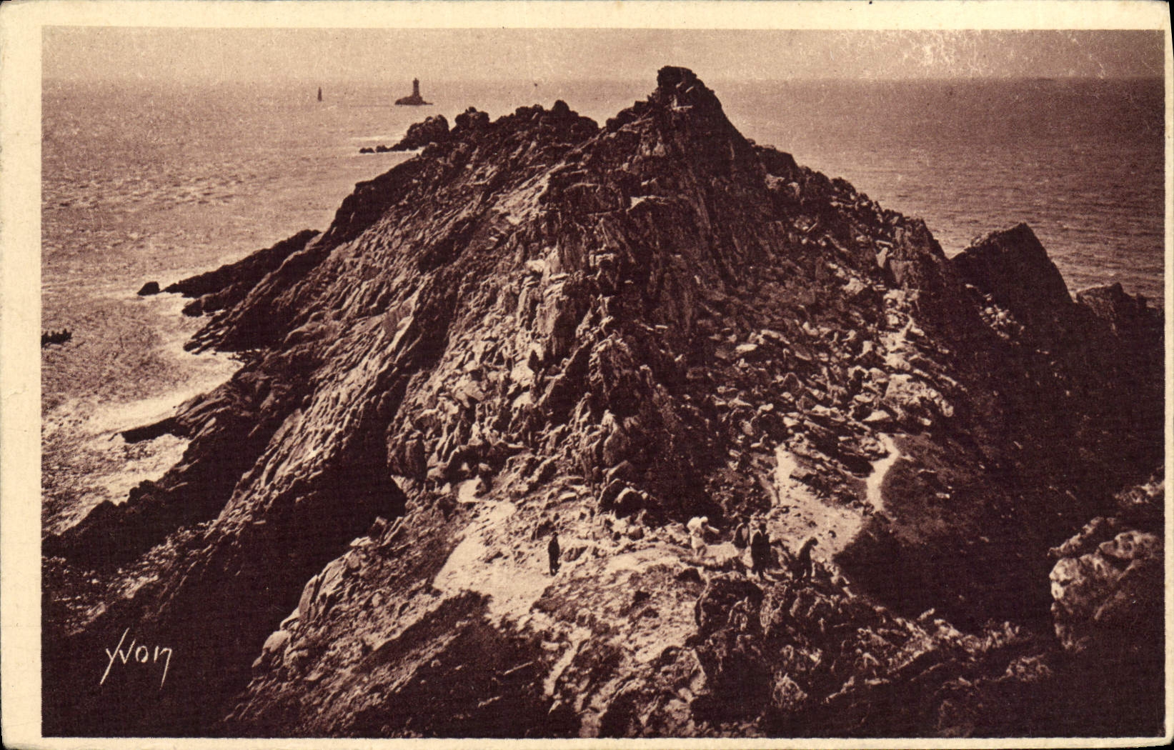 CPA La Douce France Bretagne Pointe du Raz