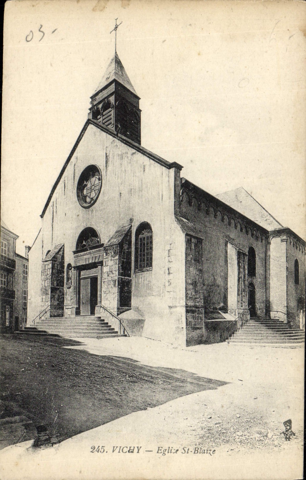 CPA Vichy Eglise St Blaize