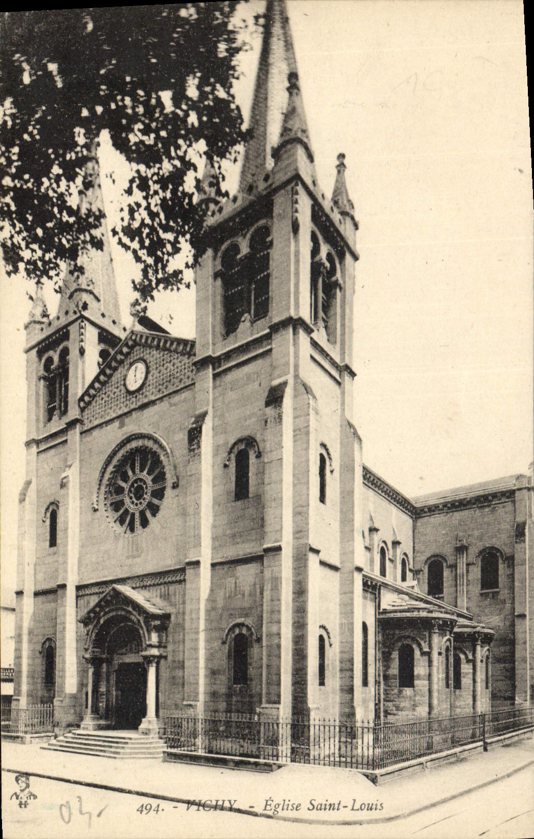 CPA Vichy Eglise St Louis 