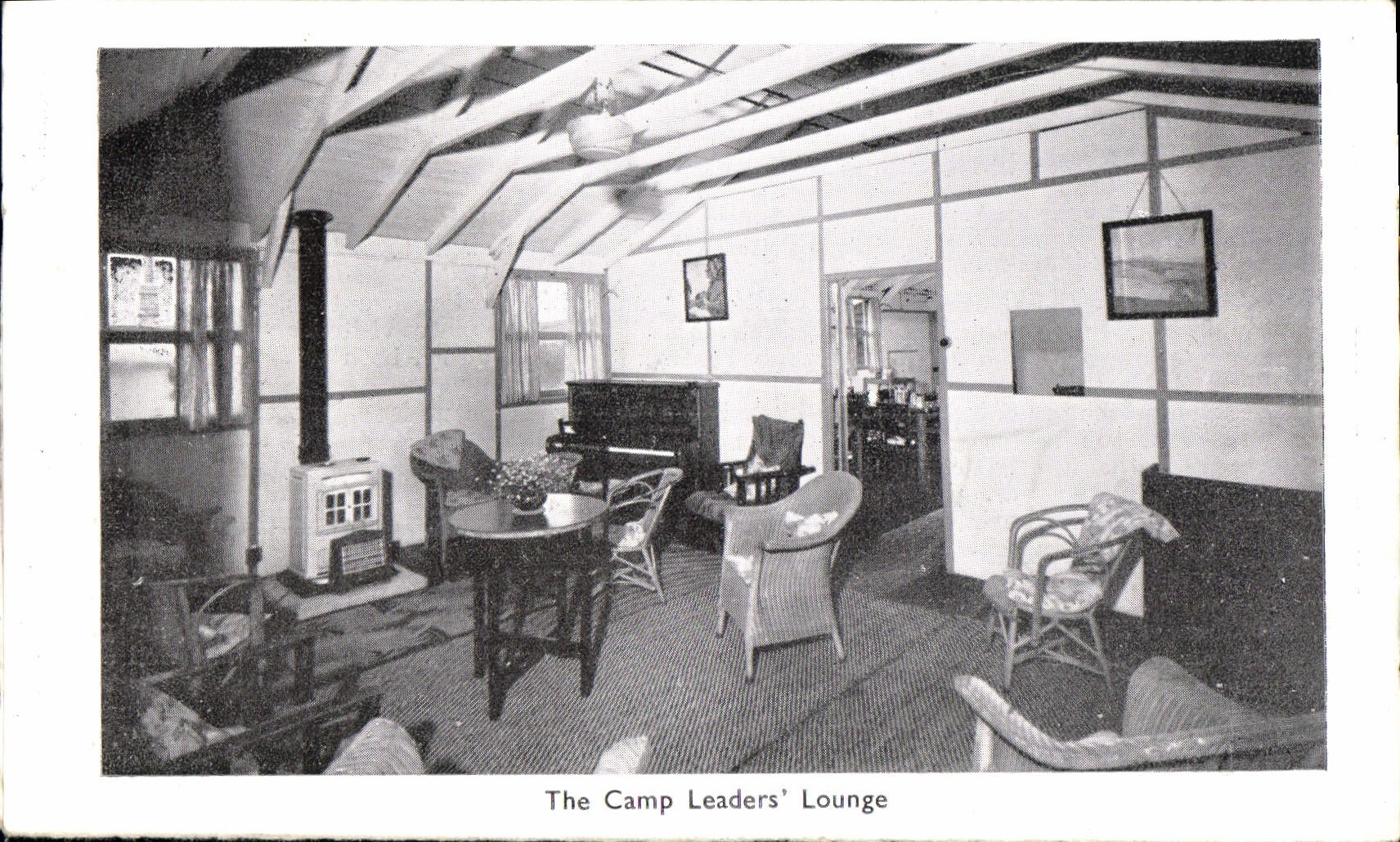 Carte depliante The Camp Leaders Lounge Runswick Bay