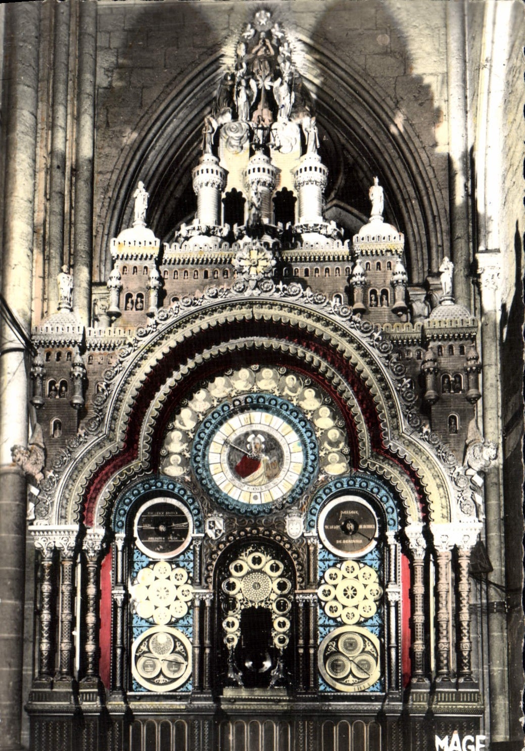 CPM Beauvais La Cathedrale L'Horloge Astronomique 