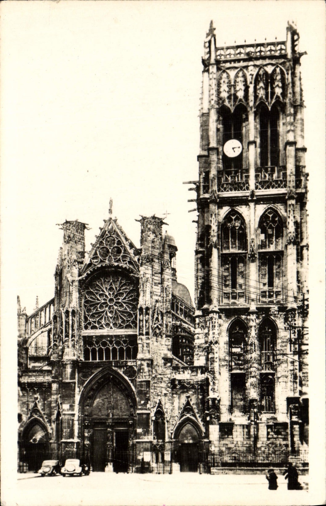 POSTAL MODERNA iglesia Jacques de Dieppe Saint