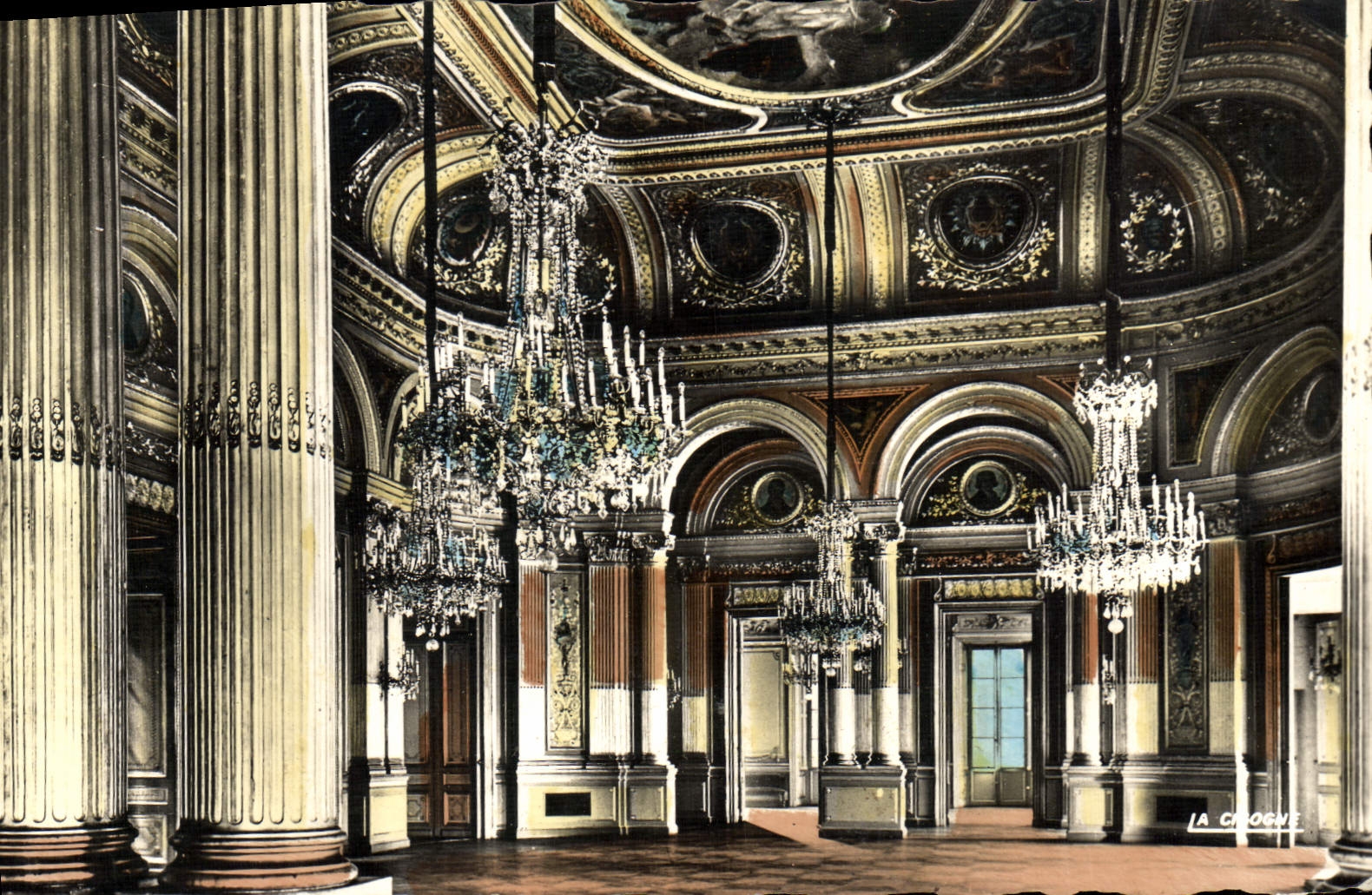 CPM Bordeaux Le Grand Theatre Le foyer