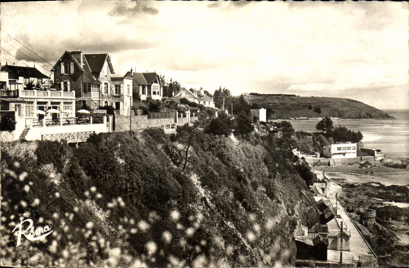 MODERN CARD In Brittany Brieuc Saint the handle with the Monks
