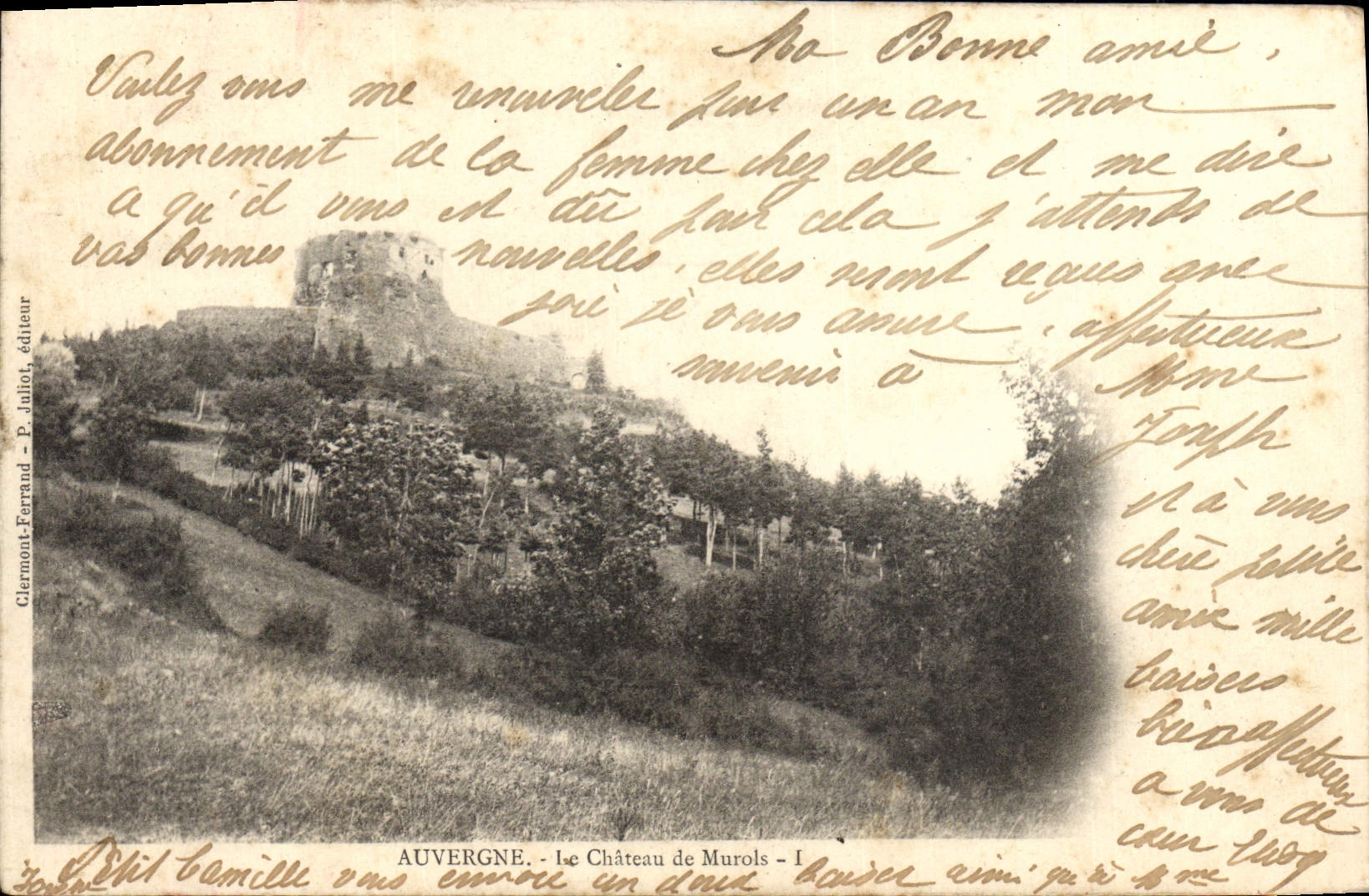 CPA Auvergne Le Chateau de Murols