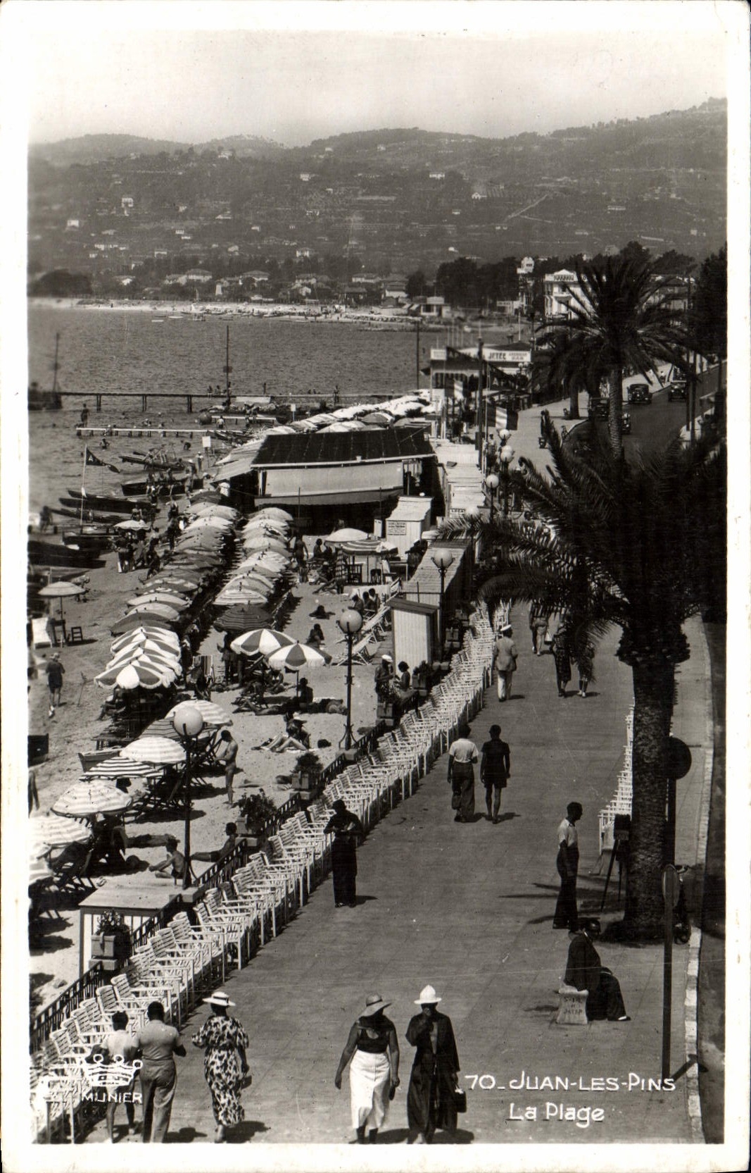 CPM Juan Les Pins La Plage