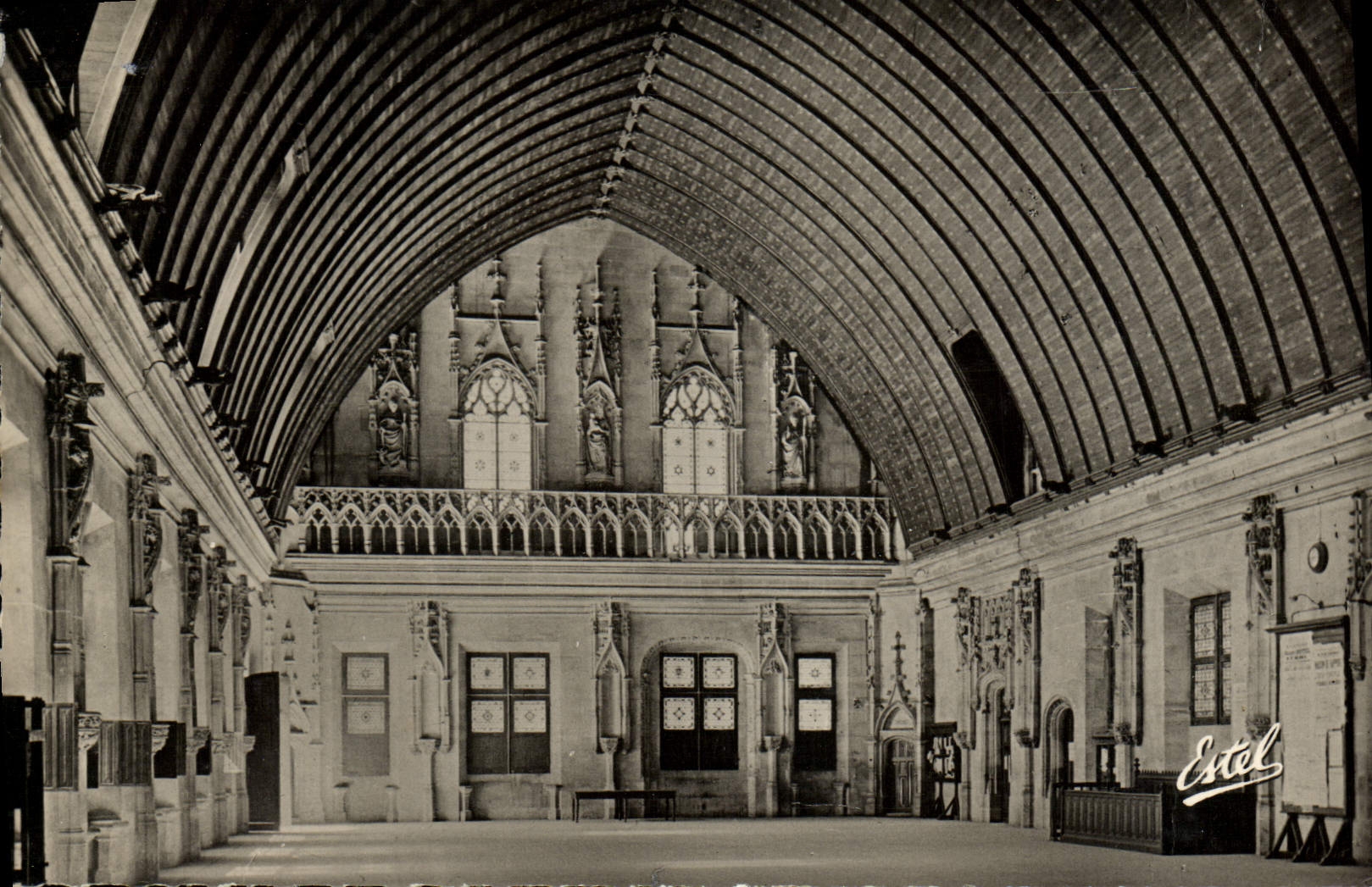 CPM Rouen Palais De Salle Des Pas Perdus