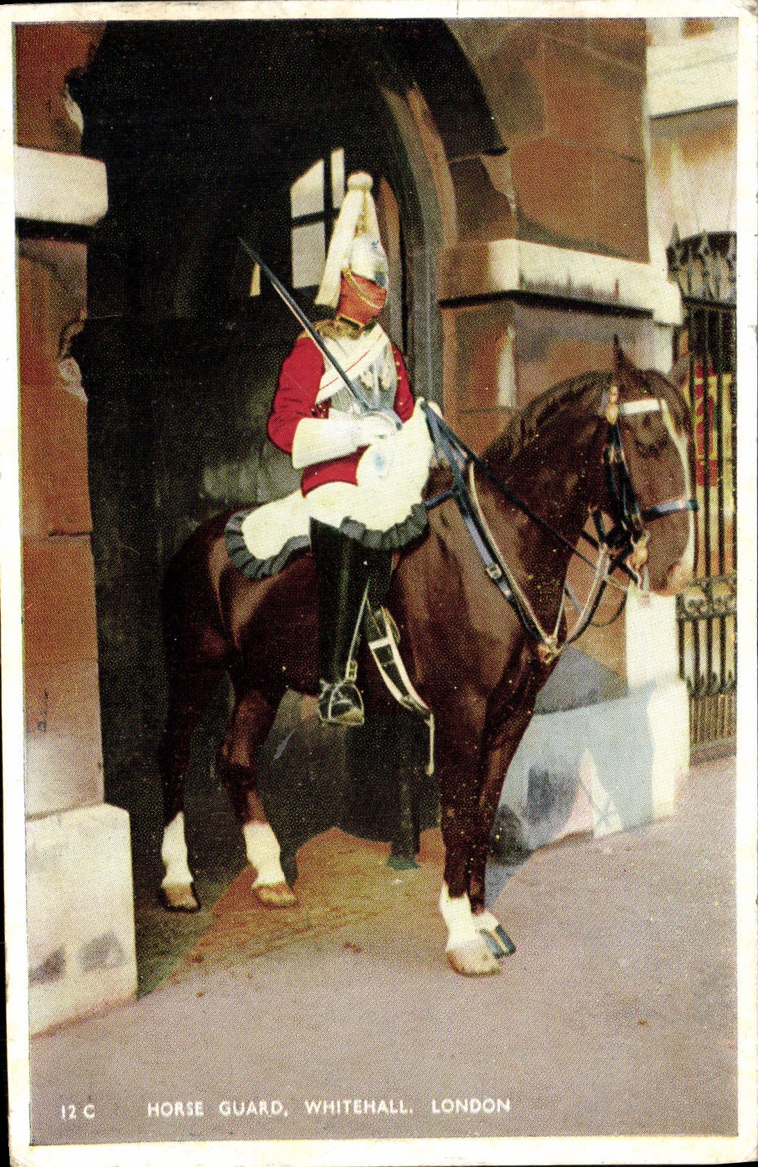 CPA Horse Guard Whitehall London Militaria Cheval 