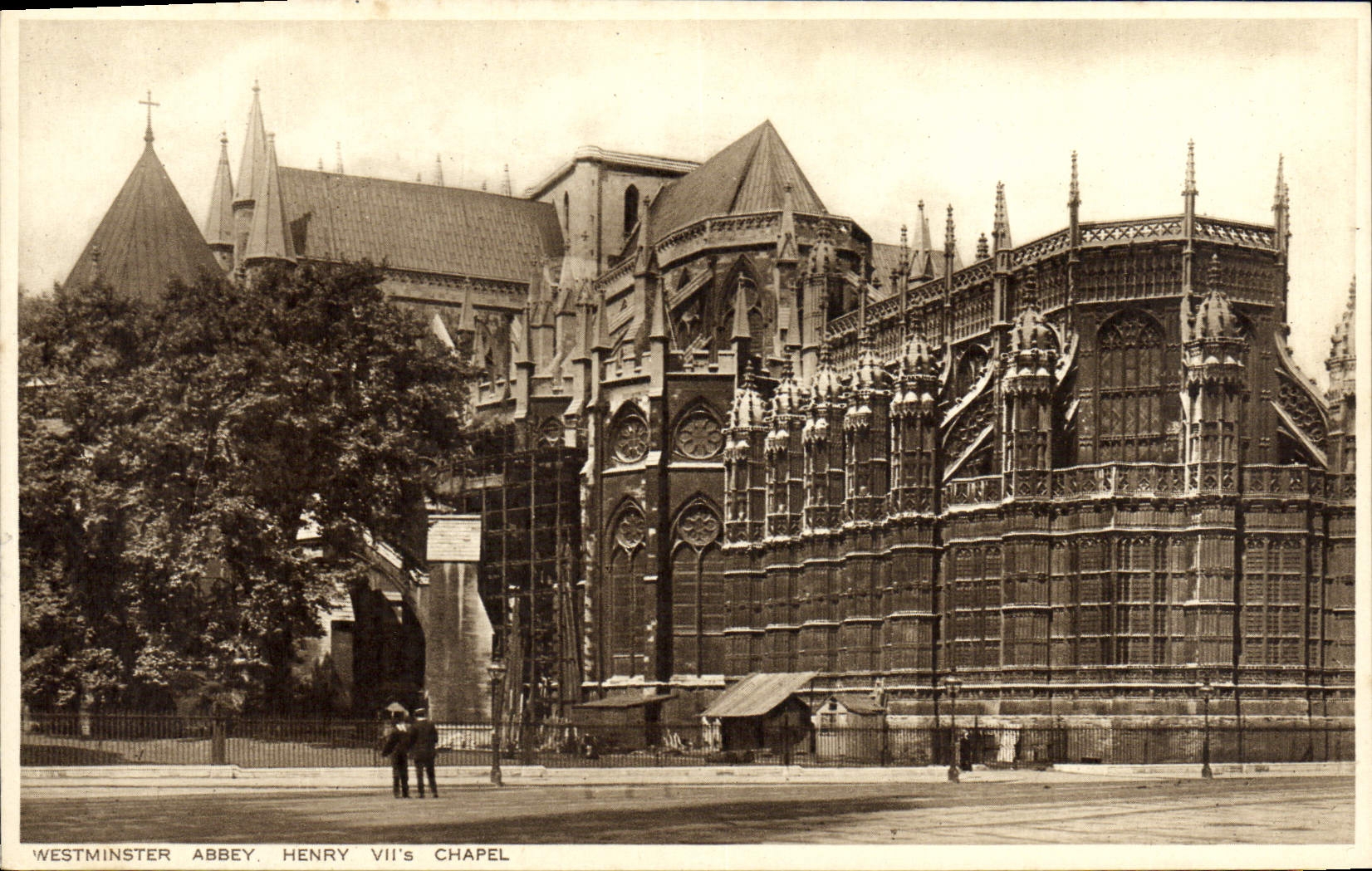 VINTAGE POSTCARD Westminster Abbey Henry VII Chapel London