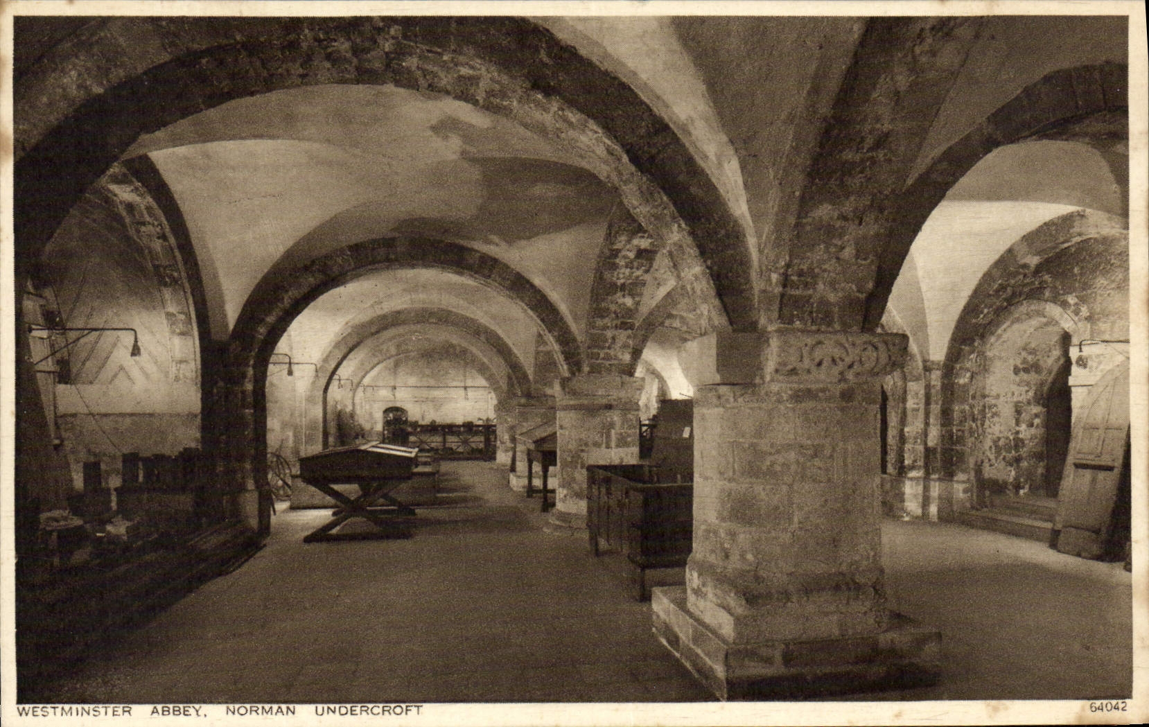 CPA Westminster Abbey Norman Undercroft London 