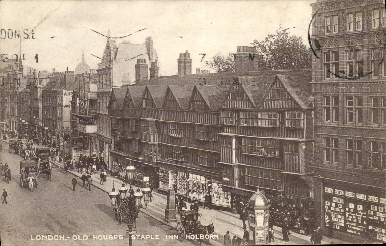 CPA London Old Houses Staple Inn Holborn