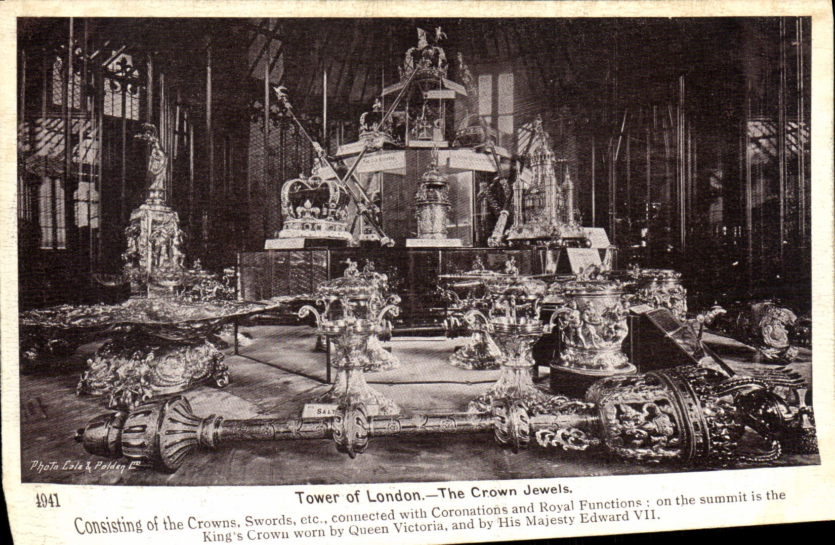 CPA Tower of London The Crown Jewels London 