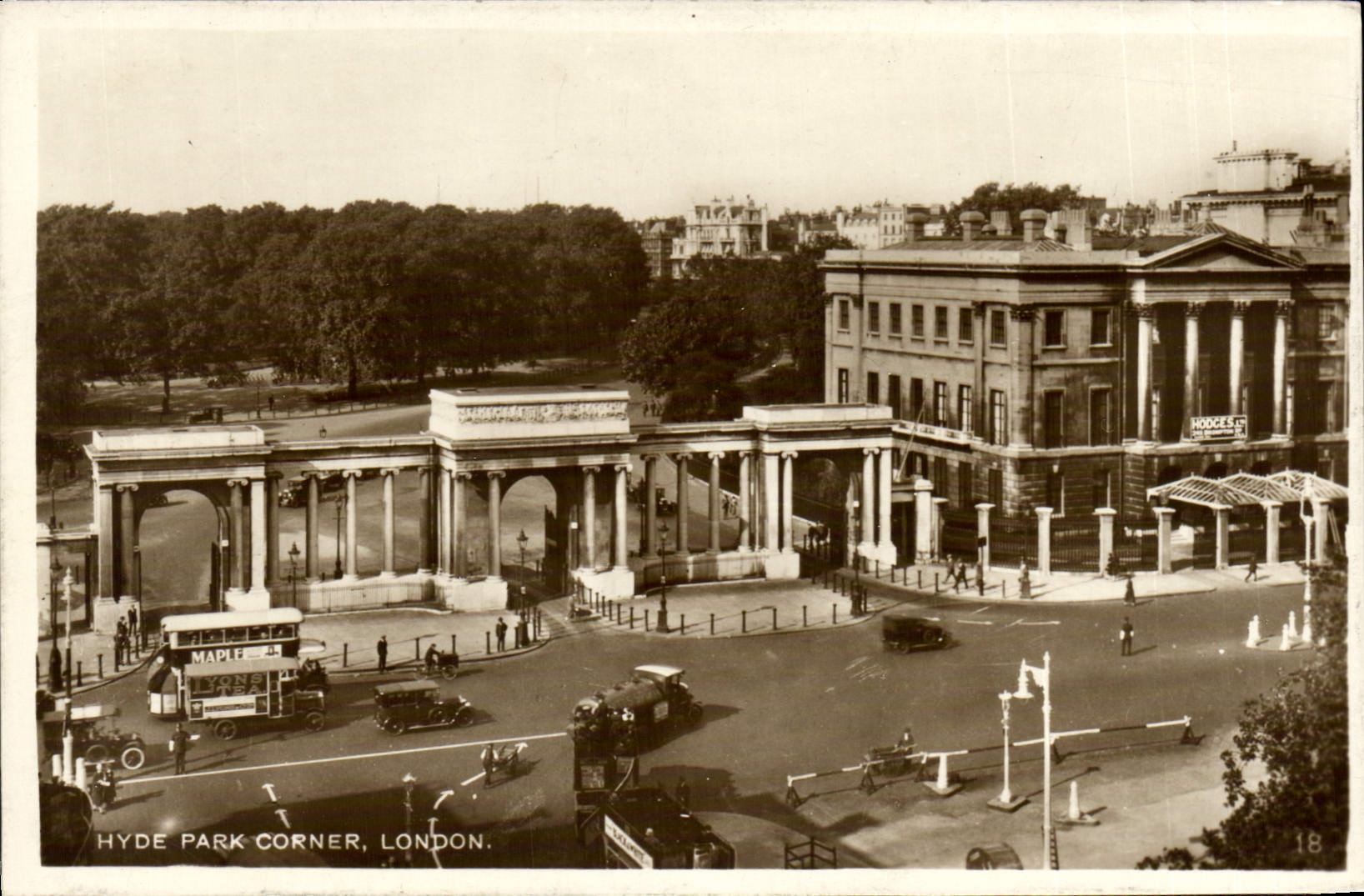 CPA Hyde Park Corner London